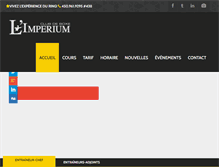 Tablet Screenshot of boxeimperium.com